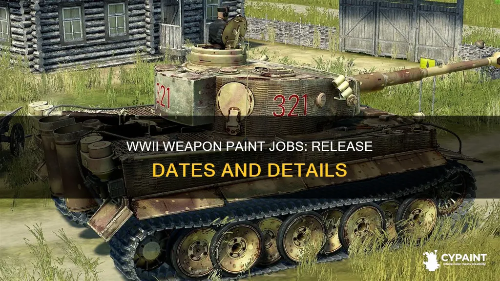 when do paint jobs come out in cod ww2