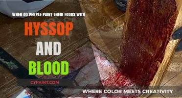 Unveiling Ancient Traditions: The Curious Case of Hyssop and Blood Floor Painting