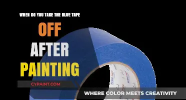 Unveiling the Perfect Finish: When to Remove Blue Painter's Tape