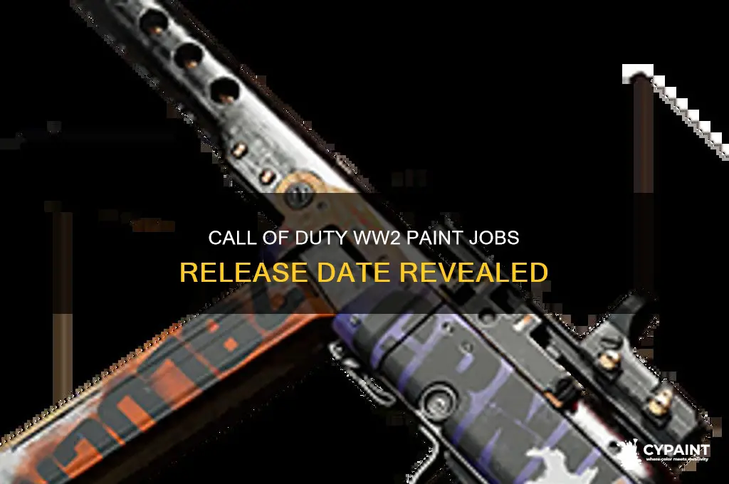 when does cod ww2 paint jobs come out