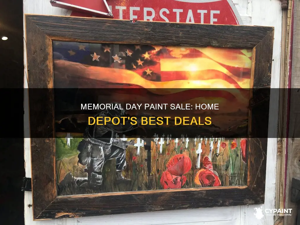 when does memorial day paint sale start at homedepot