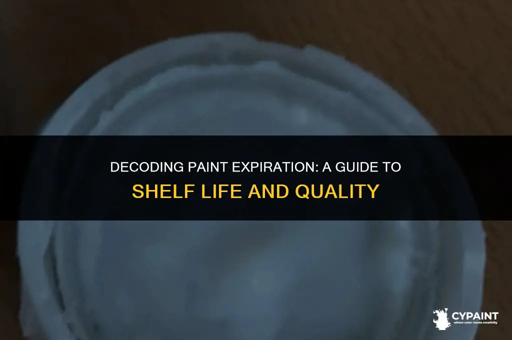 when does paint go bad in a can