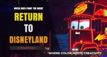Paint the Night Parade Return Date at Disneyland Revealed