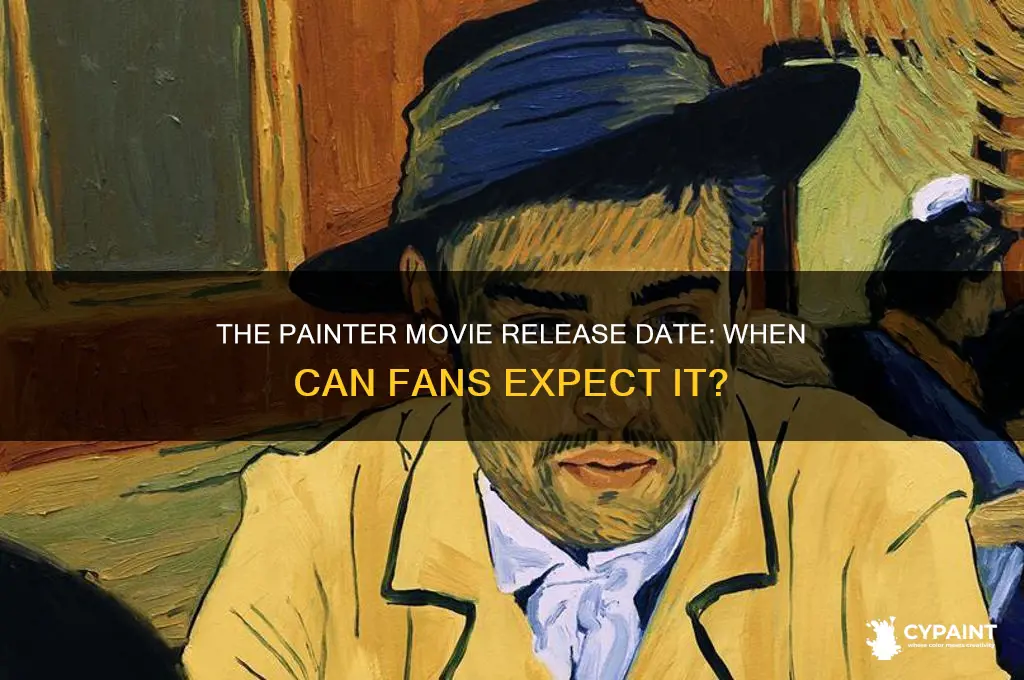 when does the movie the painter come out