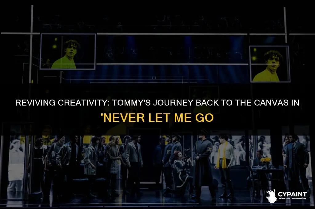 when does tommy start painting again never let me go