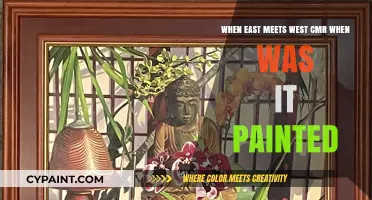 East Meets West: A Historical Painting