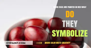 Unveiling the Mystery: Red-Painted Eggs and Their Symbolic Meanings