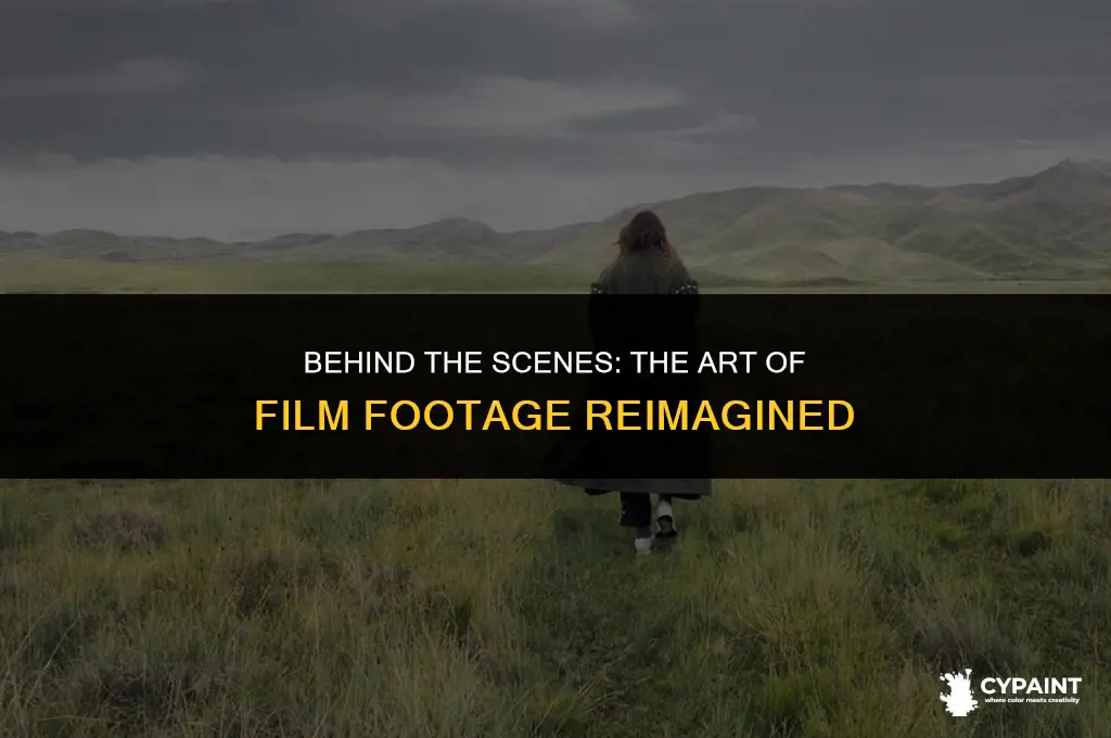 when footage is painted over for a different movie definition