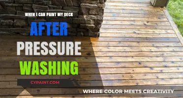 Best Time to Paint Your Deck After Pressure Washing