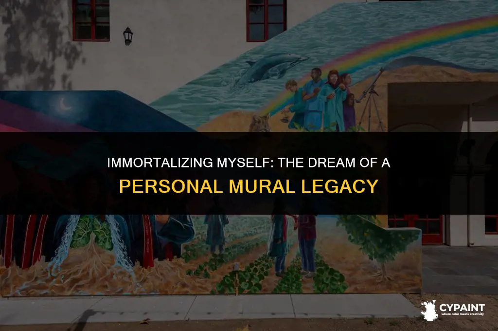 when i die i want a mural painted of me