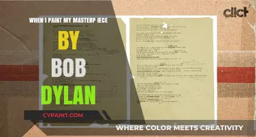 Bob Dylan's Masterful Painting: A Lyrical Masterpiece