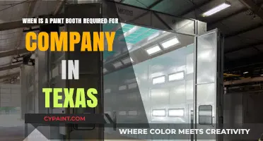 When Do Texas Companies Need a Paint Booth?