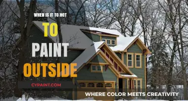 When Is It Too Hot to Paint Outside: Expert Tips and Guidelines