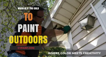 Outdoor Painting Limits: When Cold Temperatures Halt Your Creative Brushstrokes
