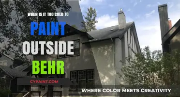 Cold Weather and Exterior Painting: What's the Limit?