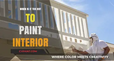 Painting in Heat: When Interior Projects Become Too Hot to Handle