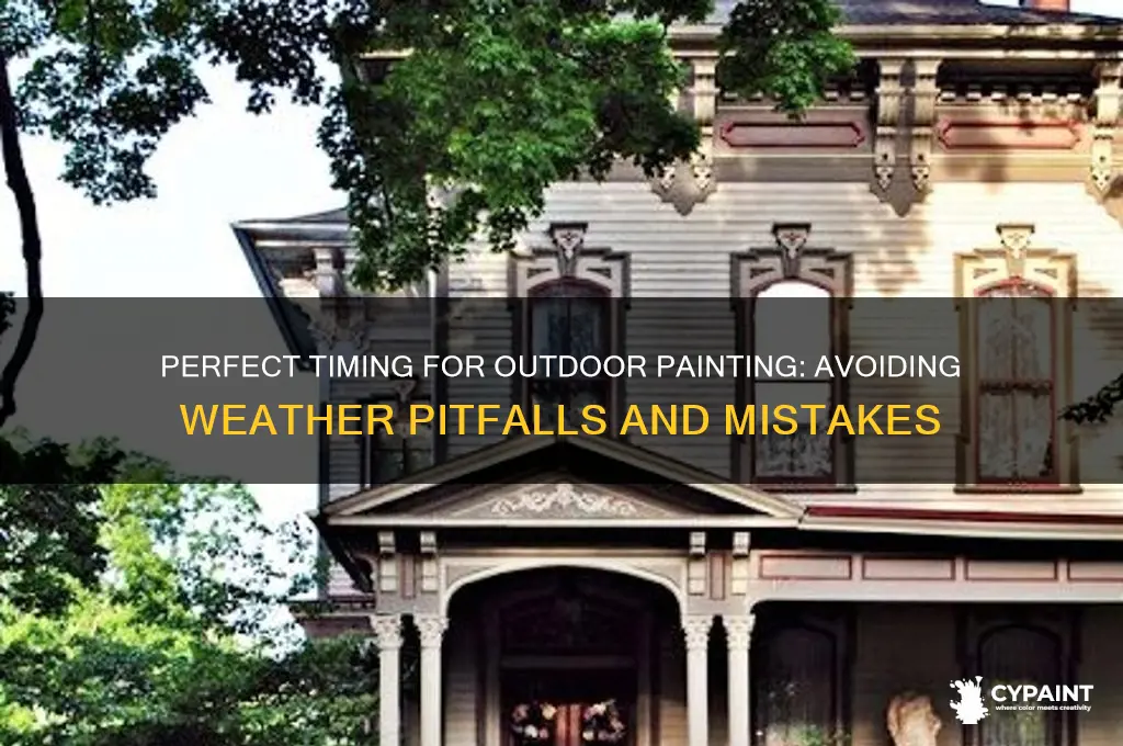 when is it too late to paint outside