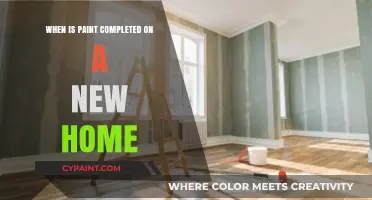 When Is a New Home's Paint Job Truly Finished?