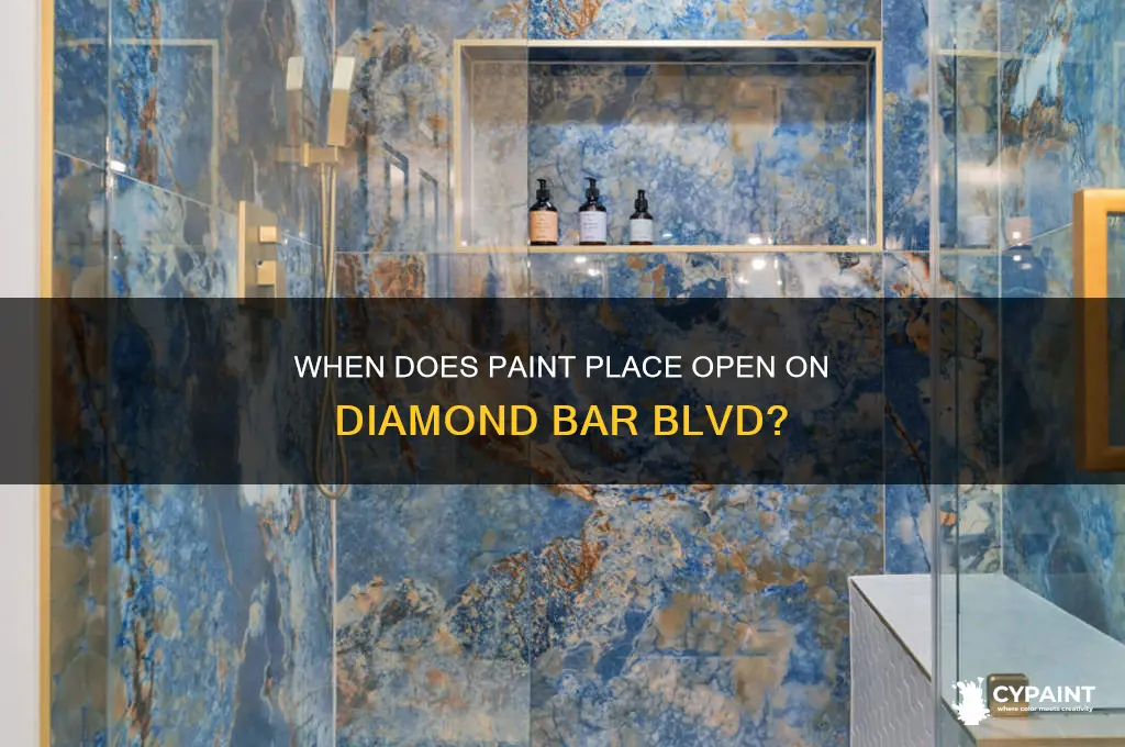 when is paint place on diamond bar blvd