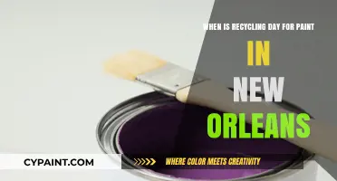 New Orleans Paint Recycling Day: When and Where?