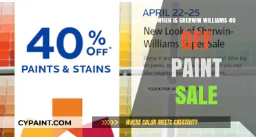 Sherwin Williams 40% Off Paint Sale Dates and Tips