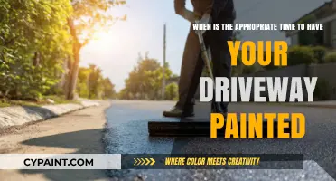Revamping Your Driveway: Timing Your Paint Job Perfectly