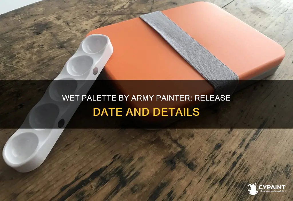 when is the army painter wet palette coming out