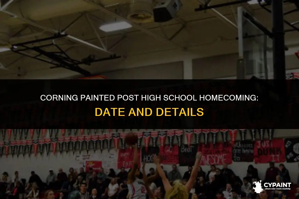 when is the homecoming for corning painted post high school