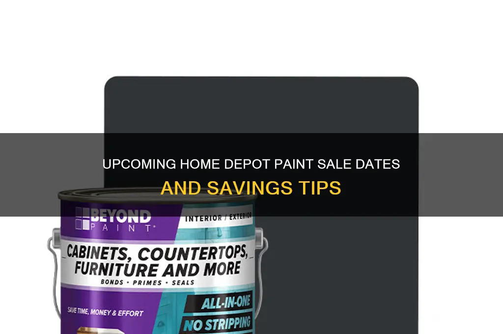 when is the next home deeopt paint sale