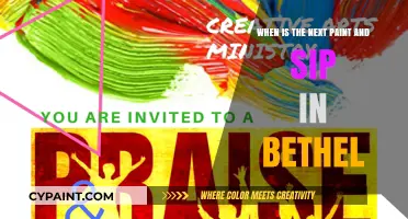 Upcoming Paint and Sip Events in Bethel