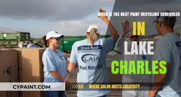 Eco-Friendly Reminder: Upcoming Paint Recycling Event in Lake Charles