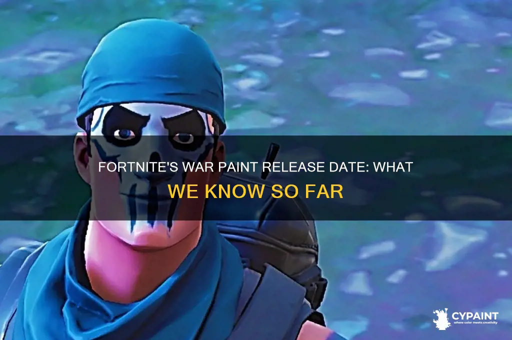 when is the war paint coming to fortnite