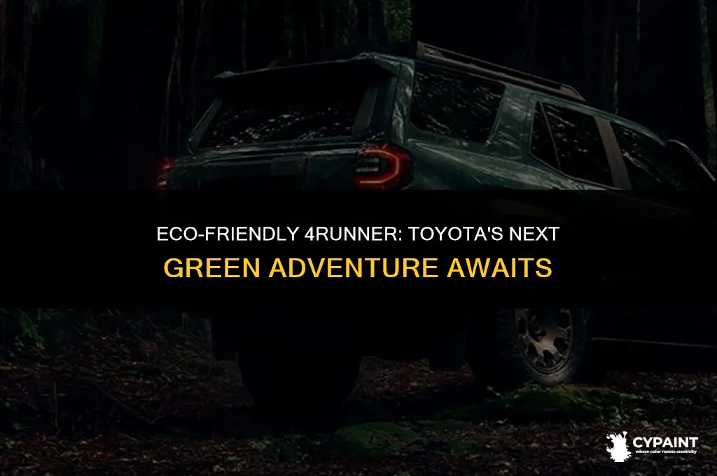when is toyota going to produce another green paint 4runner