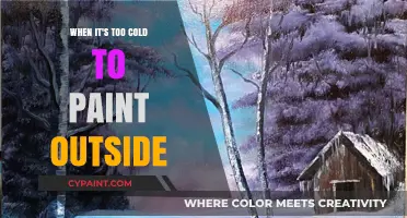 Chilly Challenges: Painting Alternatives When Outdoor Temps Drop Too Low