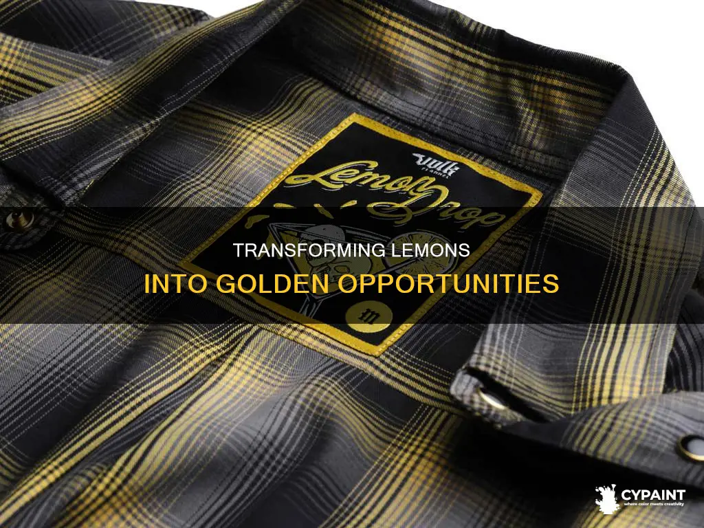 when life gives you lemons paint that gold shirt