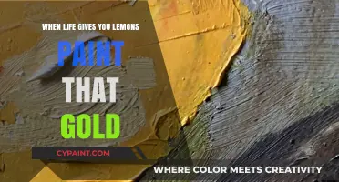 Turn Sour Moments into Golden Opportunities: Paint Your Lemons Gold
