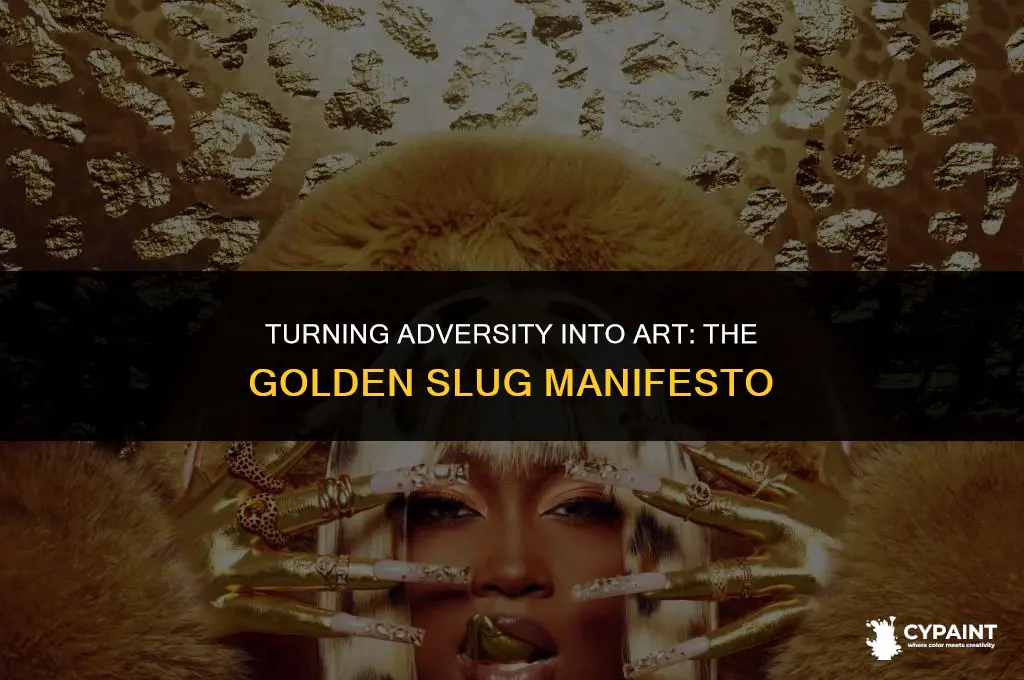 when life gives you lemons paint that shit gold slug