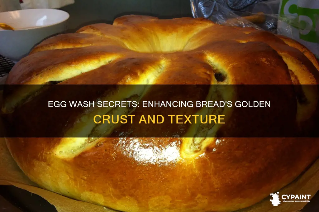 when making bread do you paint with egg