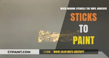 How to Prevent Vinyl Adhesive from Sticking to Paint