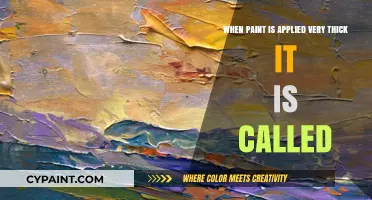 Thick Paint Application: Impasto Technique for Textured Art