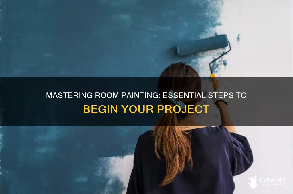 when painting a room where do i start