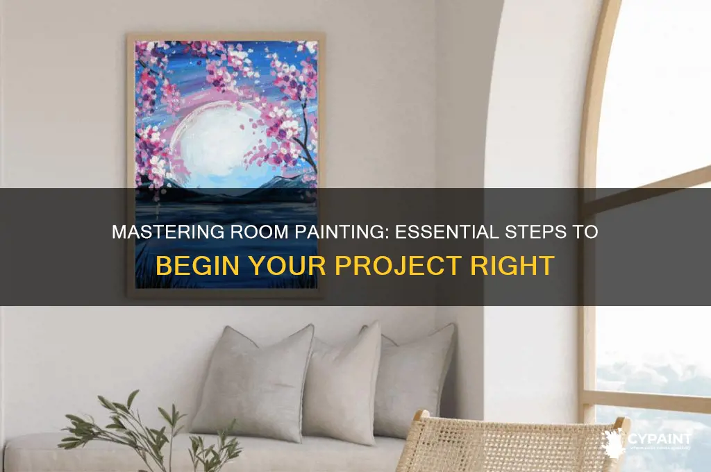 when painting a room where do you start