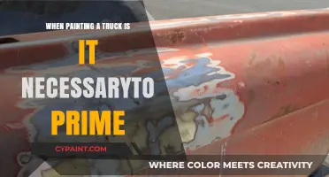 Priming Before Painting: Essential Step for a Durable Truck Finish?