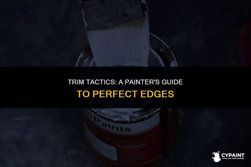 when painting do you do the trim first or last