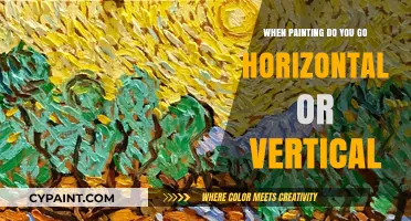Horizontal or Vertical: Mastering Brushstroke Direction in Painting Techniques