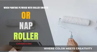 How to Paint Plywood: Smooth or Nap Roller?
