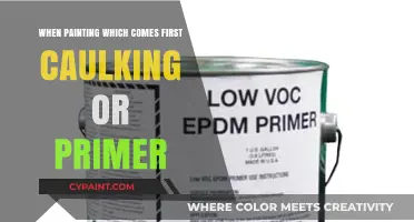 Caulking vs. Primer: Which Step Comes First in Painting?