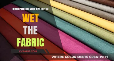Fabric Painting: Wet or Dry?