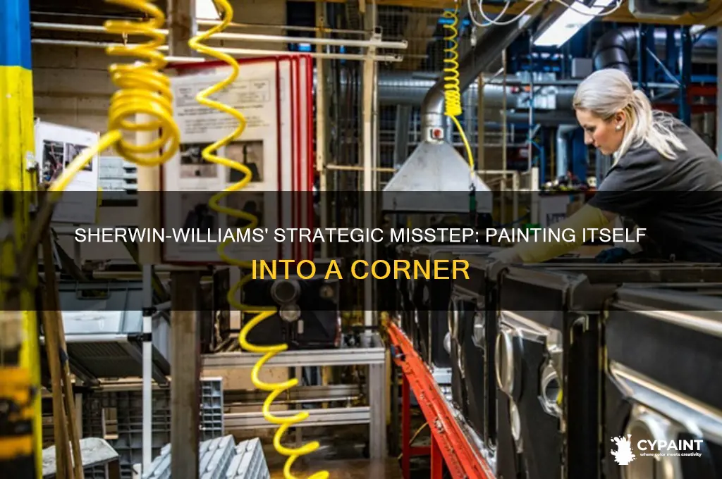 when sherwin williams painted itself into a corner