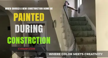 Optimal Timing for Painting Your New Construction Home